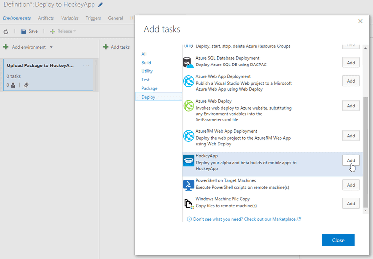 2016-07-12 16_46_13-Deploy to HockeyApp - Visual Studio Team Services