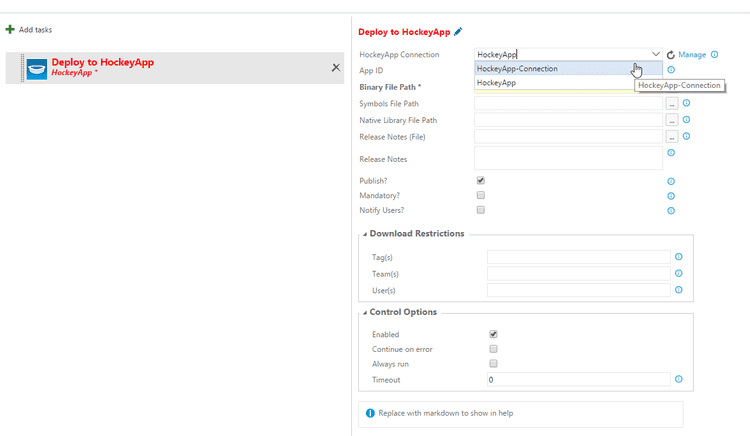 2016-07-12 16_49_21-Deploy to HockeyApp - Visual Studio Team Services